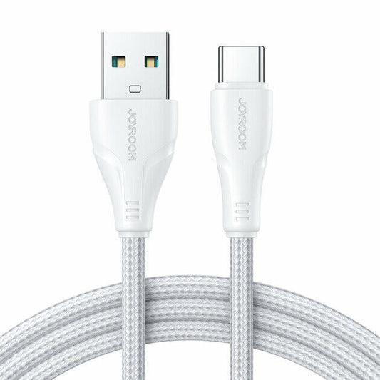 USB - Type-C Fast Charging and Data Cable, 3A, 0,25m, White (S-UC027A11)