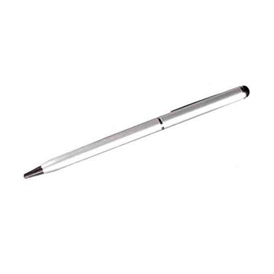 UNIVERSAL STYLUS - WITH BALLPOINT PEN SILVER