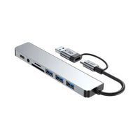 Tech-Protect HB06 9-in-1 USB-C Hub | Multiport Adapter, Space Grey - MIZO.at