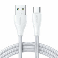 USB - Typ-C Schnelllade- und Datenkabel, 3A, 0,25m, Weiß (S-UC027A11)