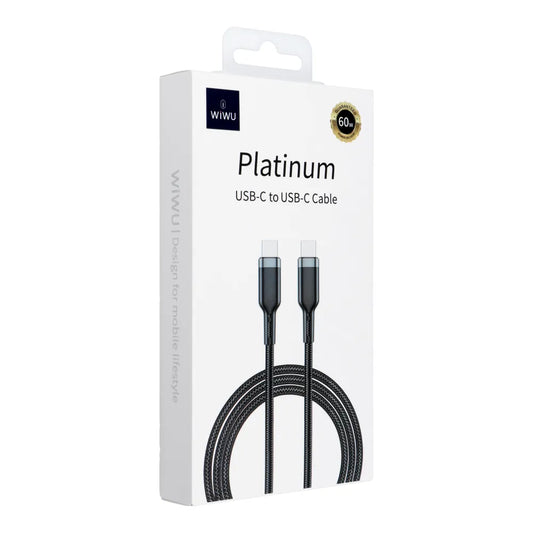 Platinum Series - 60W USB C Data Cable - Black