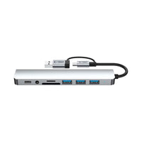 Tech-Protect HB06 9-in-1 USB-C Hub | Multiport Adapter, Space Grey - MIZO.at