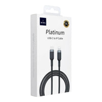 Platinum Series - 30W USB C auf Lightning Kabel - schwarz