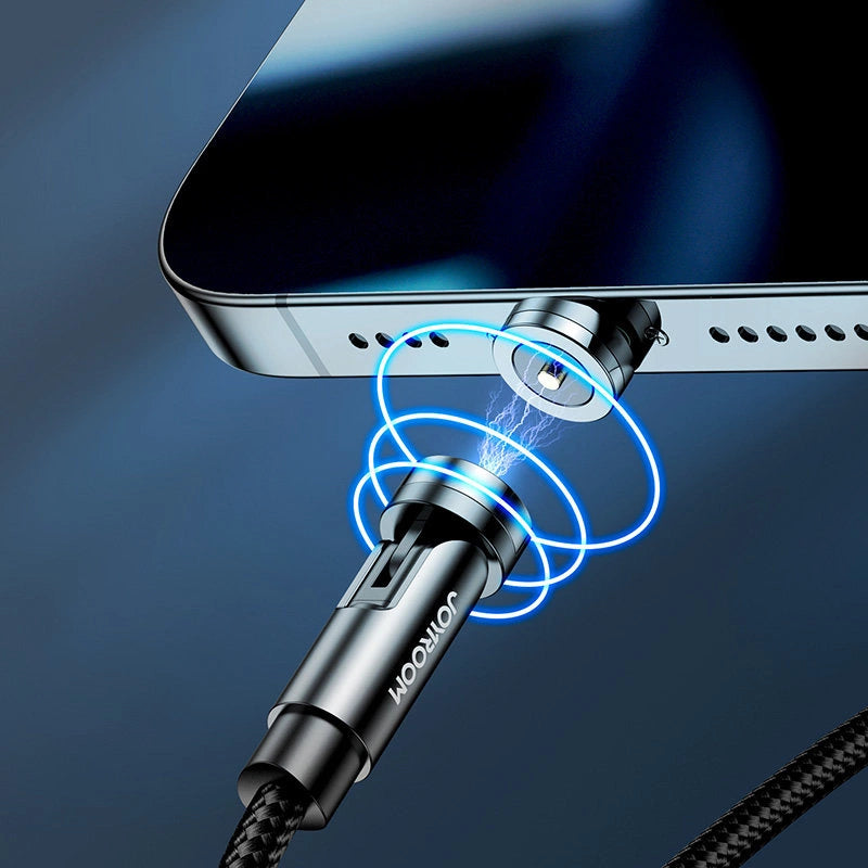 Joyroom 3-in-1 Magnetic Cable - Lightning /Type C/Micro Charging Cable - MIZO.at