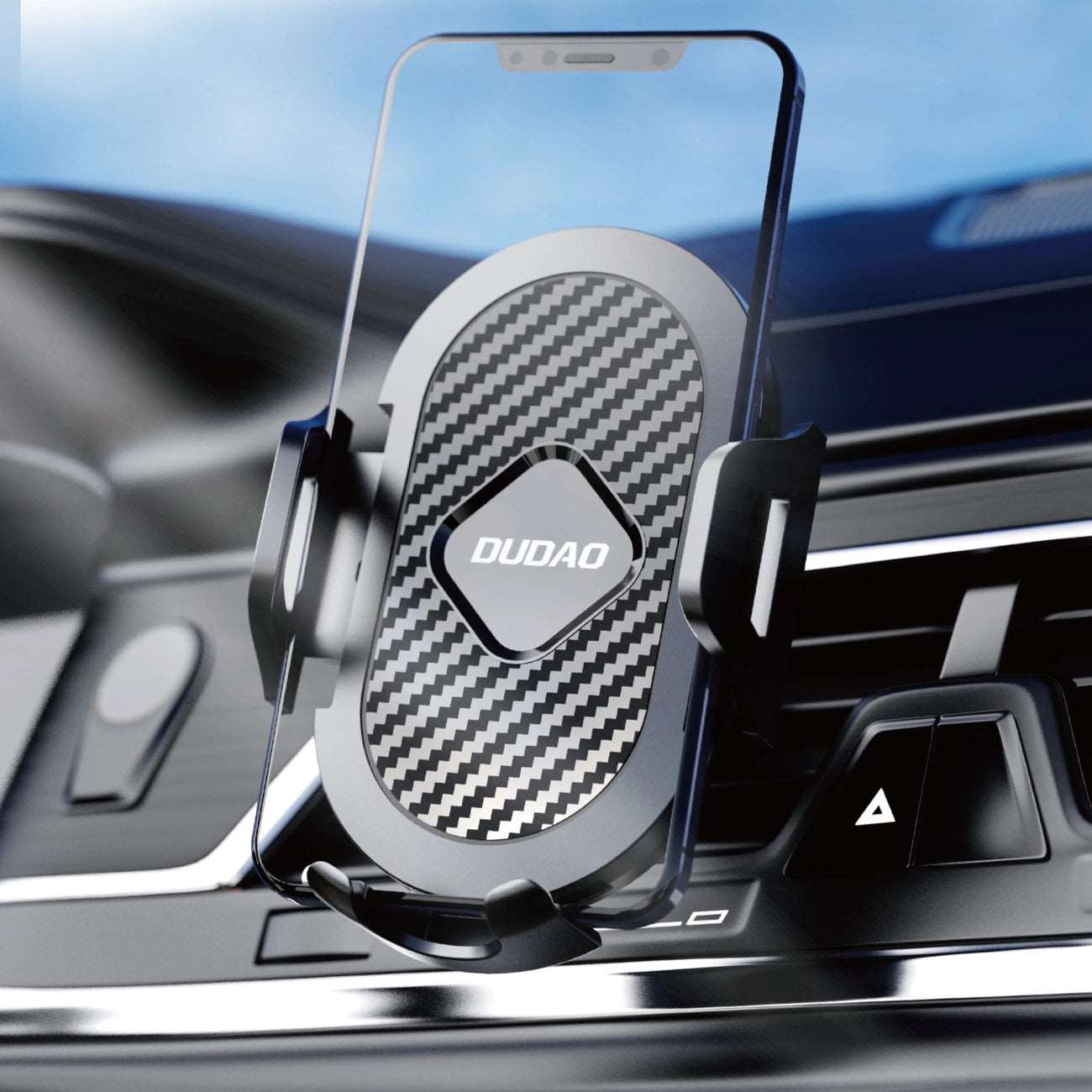 360°Rotation Air Outlet Phone Holder - Black - MIZO.at