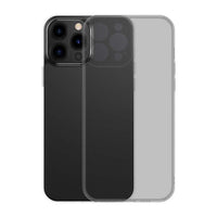 Milchglashülle für iPhone 13 Pro Max (schwarz)