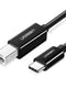 UGREEN USB-C to USB-B Printer Cable | 2M 480Mbps Black - MIZO.at