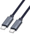 240W dark blue Type C to Type C Cable PD QC3.0 5A