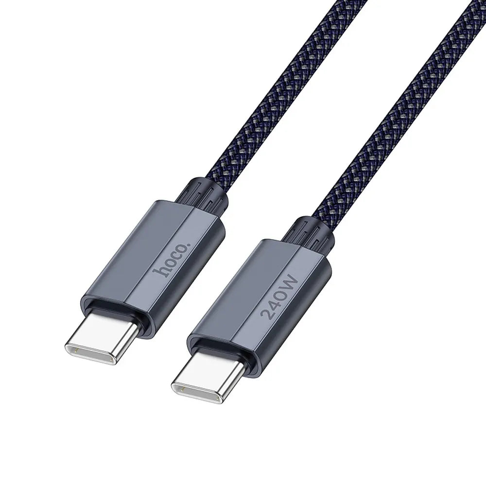 240W dark blue Type C to Type C Cable PD QC3.0 5A