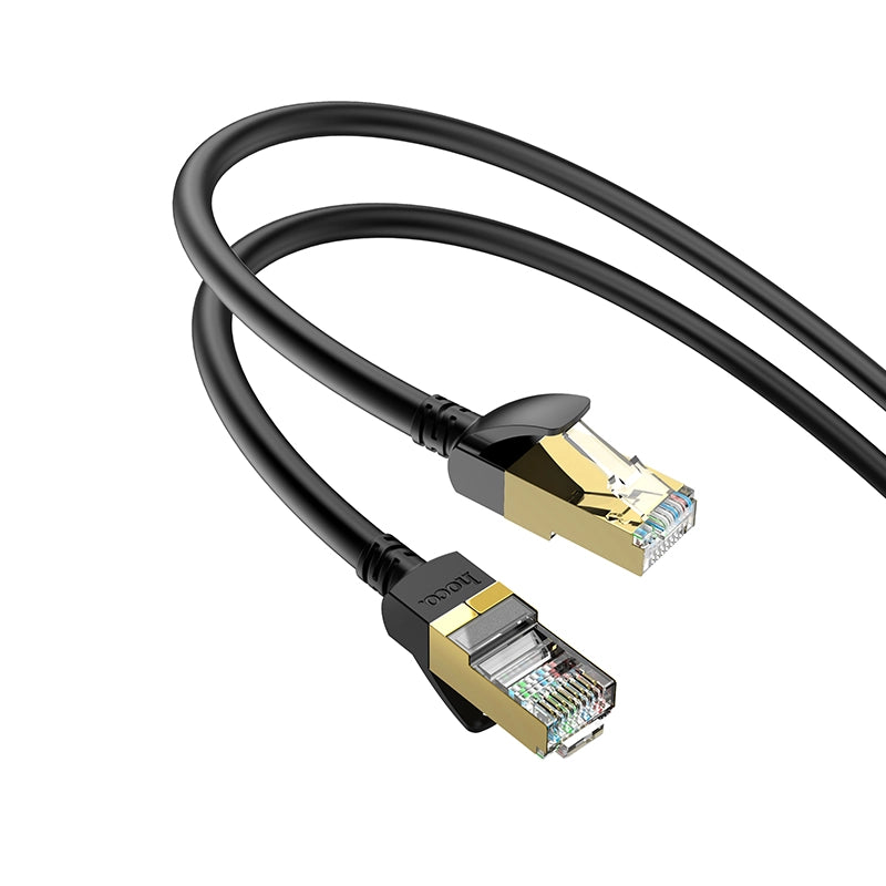 5 m CAT6 Gigabit-Ethernet-Kabel (schwarz) – HOCO