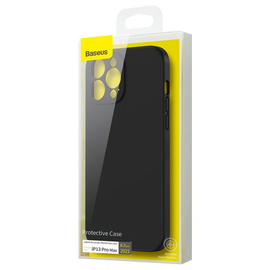 Liquid Silica Case for iPhone 13 Pro Max (black)