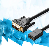 DVI TO HDMI Cable Adapter - 0.15m Black - MIZO.at