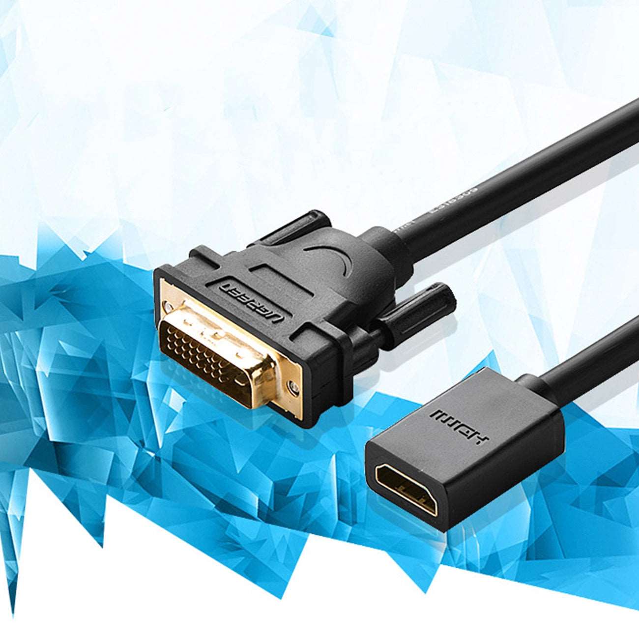 DVI TO HDMI Cable Adapter - 0.15m Black - MIZO.at