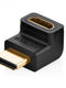 HDMI Male to HDMI (Female) Adapter Black - MIZO.at