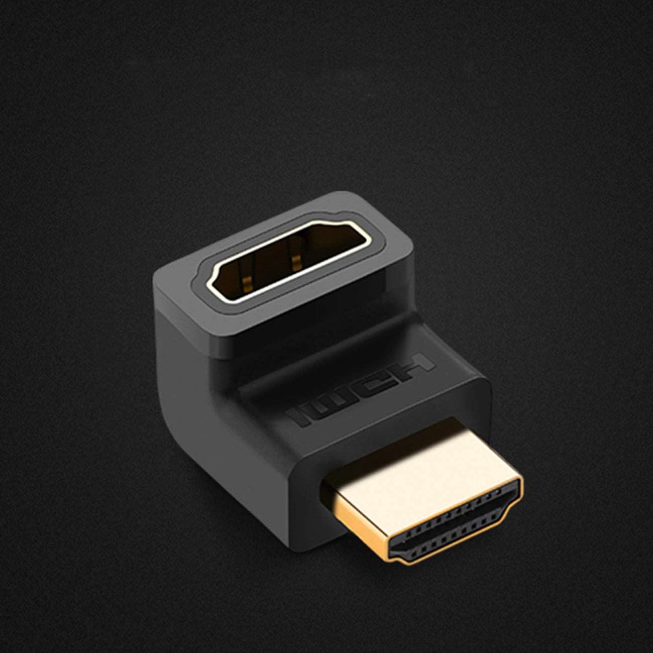 HDMI Male to HDMI (Female) Adapter Black - MIZO.at