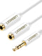 Headphone Splitter Mini Jack 3.5mm - 2 x Mini Jack 3.5mm - MIZO.at