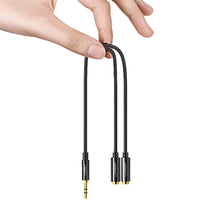 Headphone Splitter Mini Jack 3.5mm - 2 x Mini Jack 3.5mm - MIZO.at