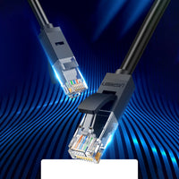 CAT 6 Ethernet Cable 8M | 1000Mbps Network LAN Cable Black - MIZO.at