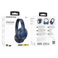 GLAMOUR BLUETOOTH ON-EAR-KOPFHÖRER BO23, BLAU