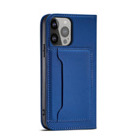 Samsung Galaxy A54 5G Series Magnetic Card Holder Flip Cover - Blue - MIZO.at