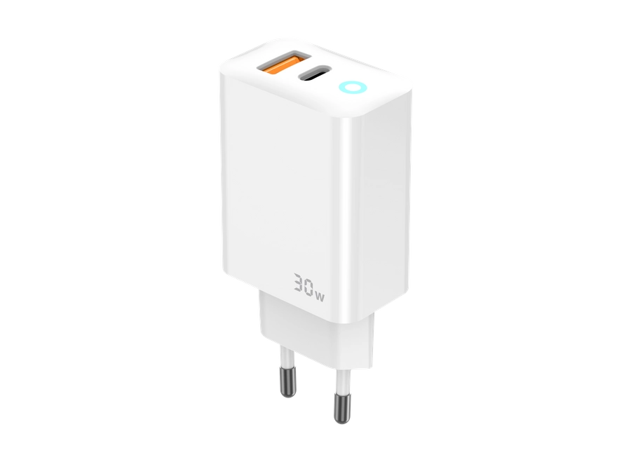 30W GaN PD Wall Charger - JELLICO EU13 (White)