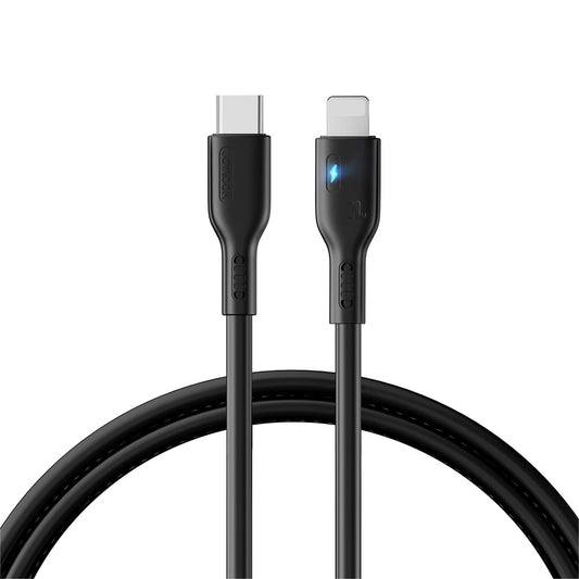 Joyroom USB C - Lightning Cable (20W, 1.2m) - Black - MIZO.at