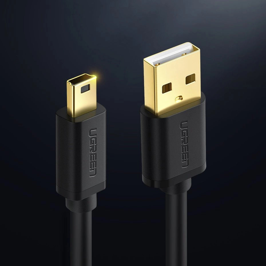 Ugreen USB Cable - Mini USB 480 Mbps 1m (US132) - MIZO.at