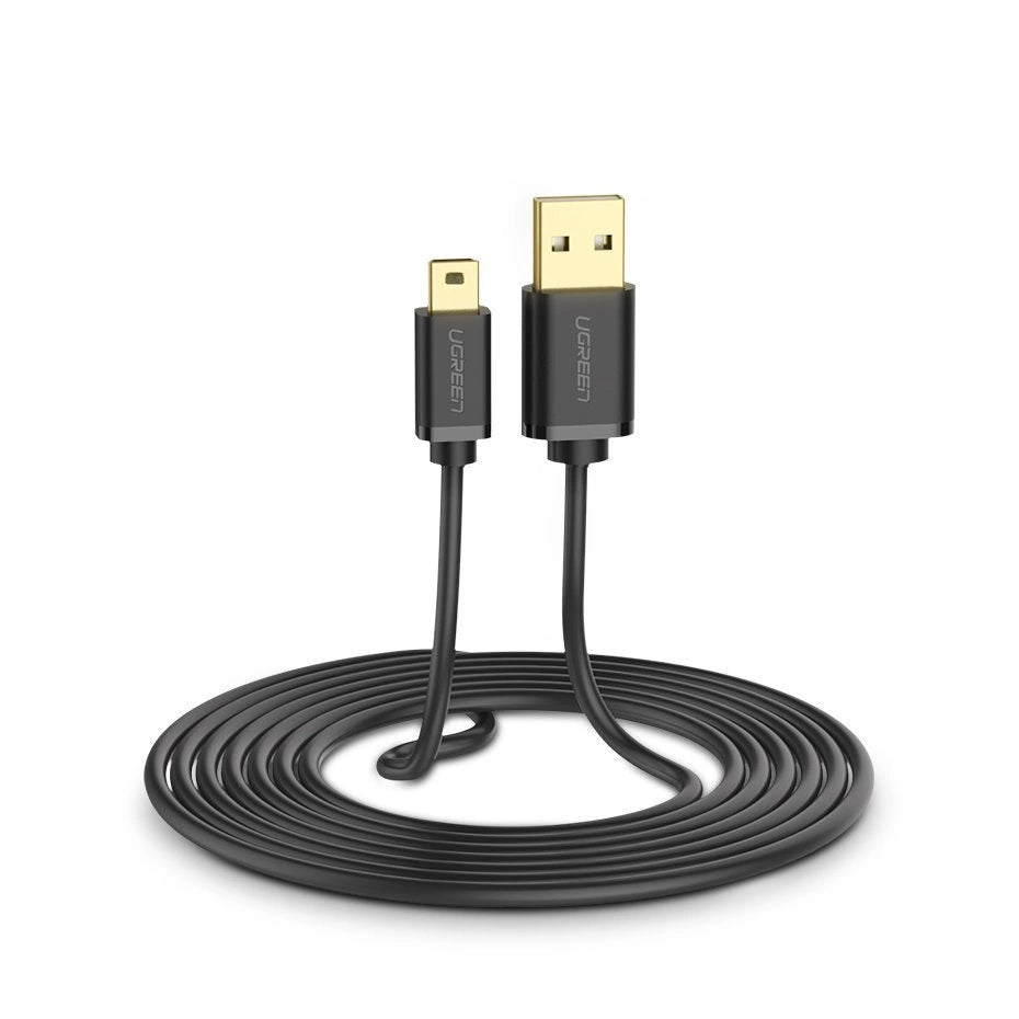 Ugreen USB Cable - Mini USB 480 Mbps 1m (US132) - MIZO.at