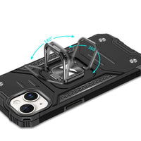 iPhone 15 Pro Max Wozinsky Ring Armor Case: Ultimate Protection in Black - MIZO.at