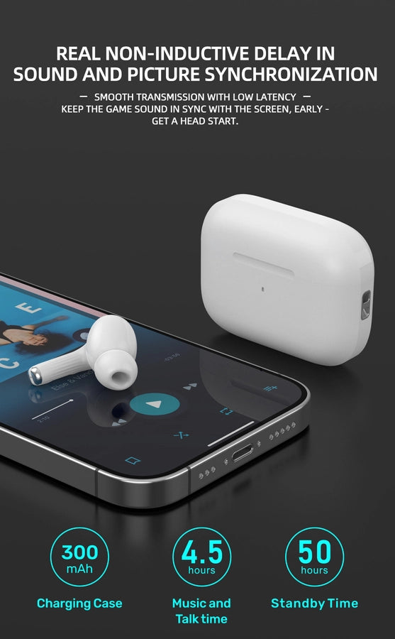 TWS25 Wireless Earphones - Jellico (White)