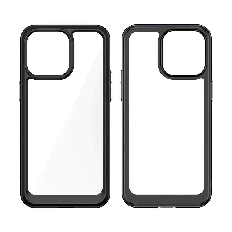 iPhone 15 Reinforced Case | Outer Space Case Series | Black - MIZO.at