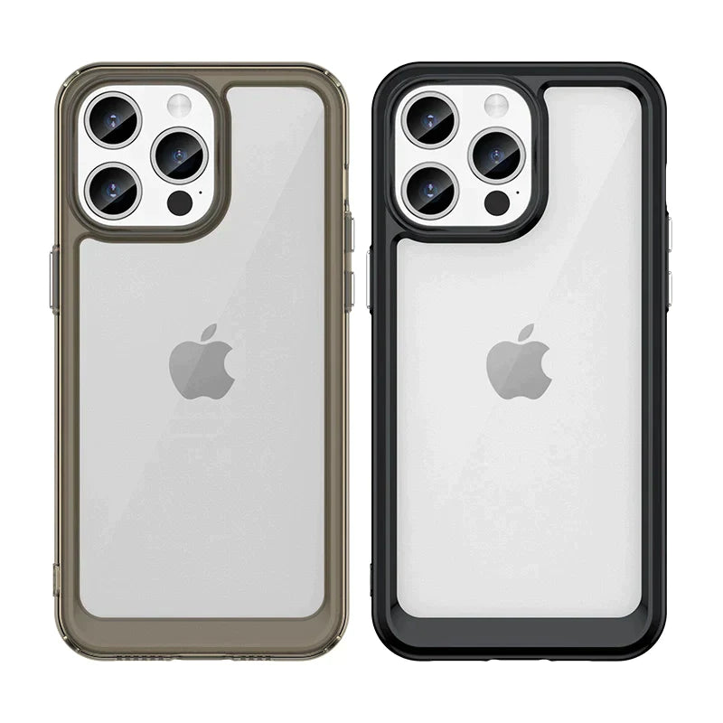 iPhone 15 Pro Max Outer Space Case | Reinforced Black Protection - MIZO.at