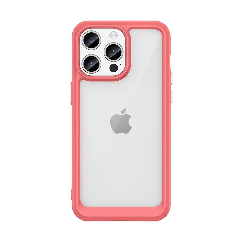 iPhone 15 Reinforced Case | Outer Space Case Series | Red - MIZO.at