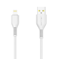 3.1A Lightning Charging Cable 1m - Jellico KDS-30  - White