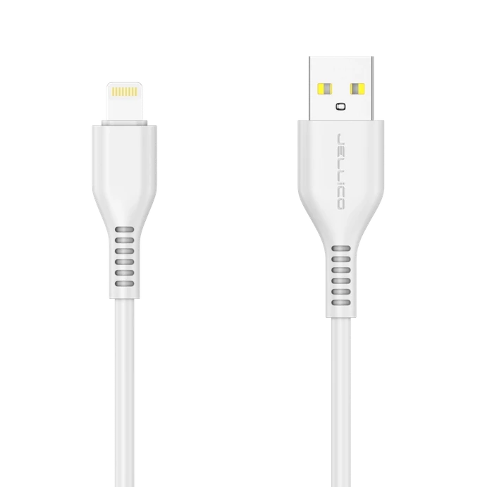 3.1A Lightning Charging Cable 1m - Jellico KDS-30  - White