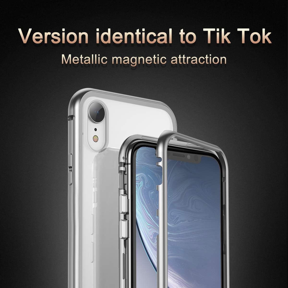 iPhone X Case | Magnetite Hardware Silver - MIZO.at