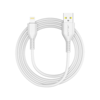 3.1A Lightning Charging Cable 1m - Jellico KDS-30  - White