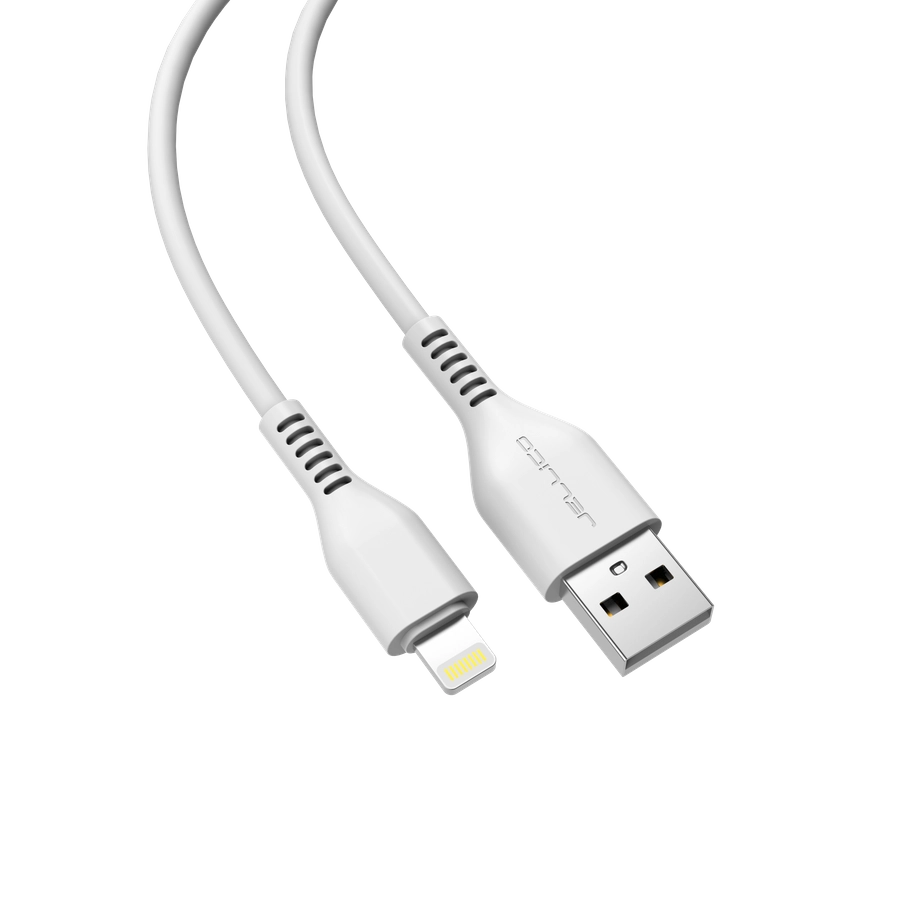 3.1A Lightning Charging Cable 1m - Jellico KDS-30  - White