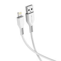 3.1A Lightning Charging Cable 1m - Jellico KDS-30  - White