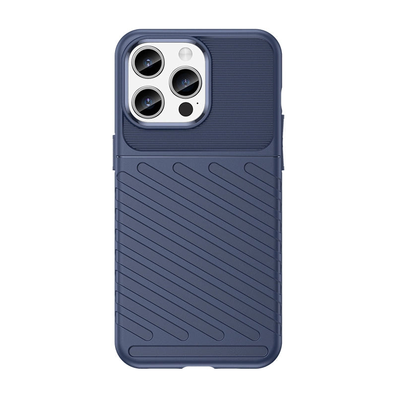 iPhone 15 Pro Max Armored Case | Blue, Rugged Protection - MIZO.at