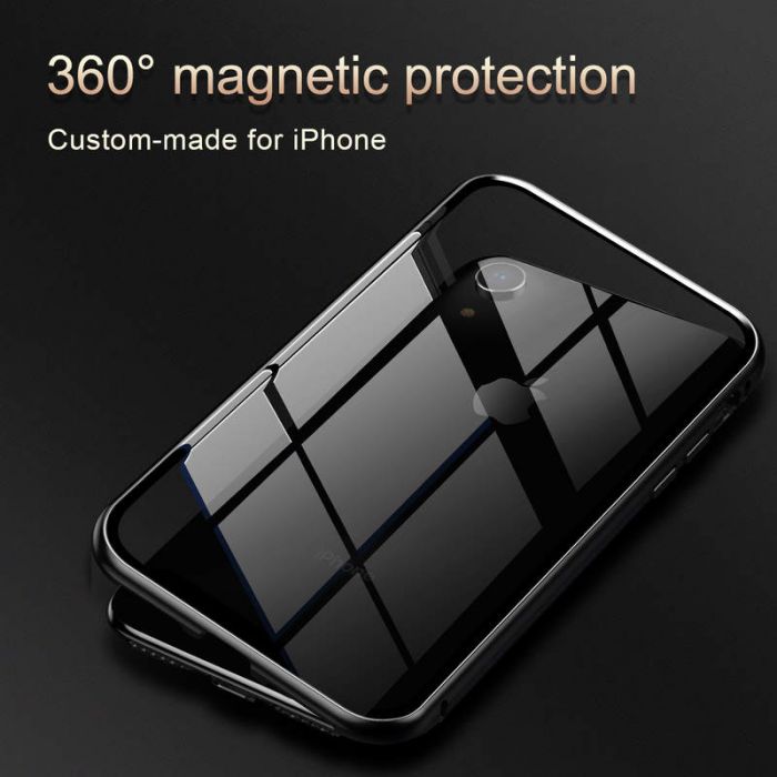 iPhone Xs case Magnetite hardware Silver (WIAPIPH58-CS0S)