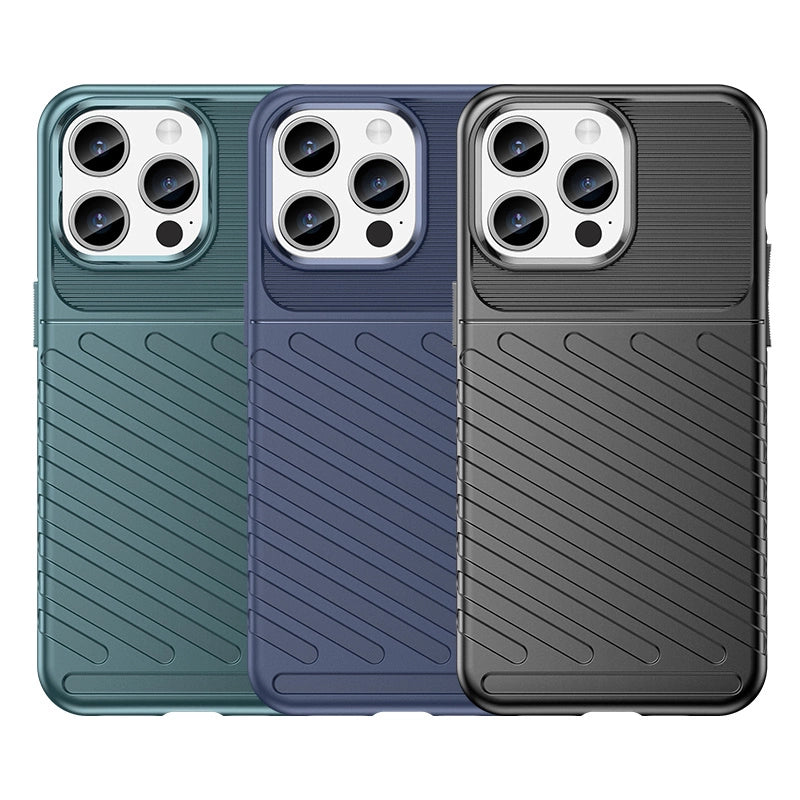 iPhone 15 Pro Max Armored Case | Blue, Rugged Protection - MIZO.at