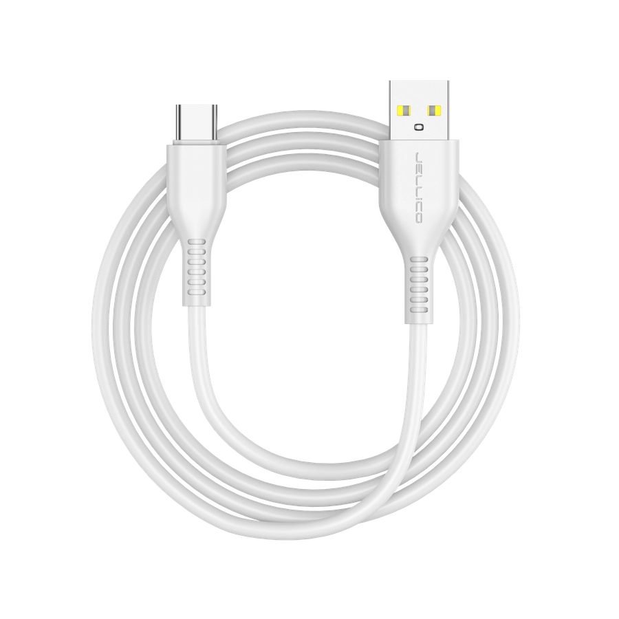 3.1 A 1M USB-C Charging Cable - Jellico KDS-30 - White