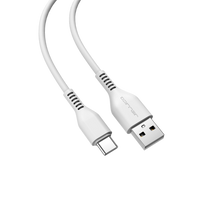 3.1 A 1M USB-C Charging Cable - Jellico KDS-30 - White