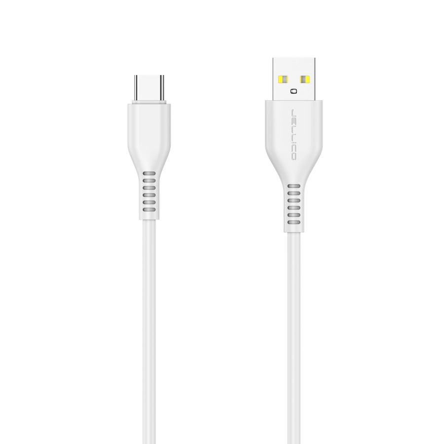 3.1 A 1M USB-C Charging Cable - Jellico KDS-30 - White