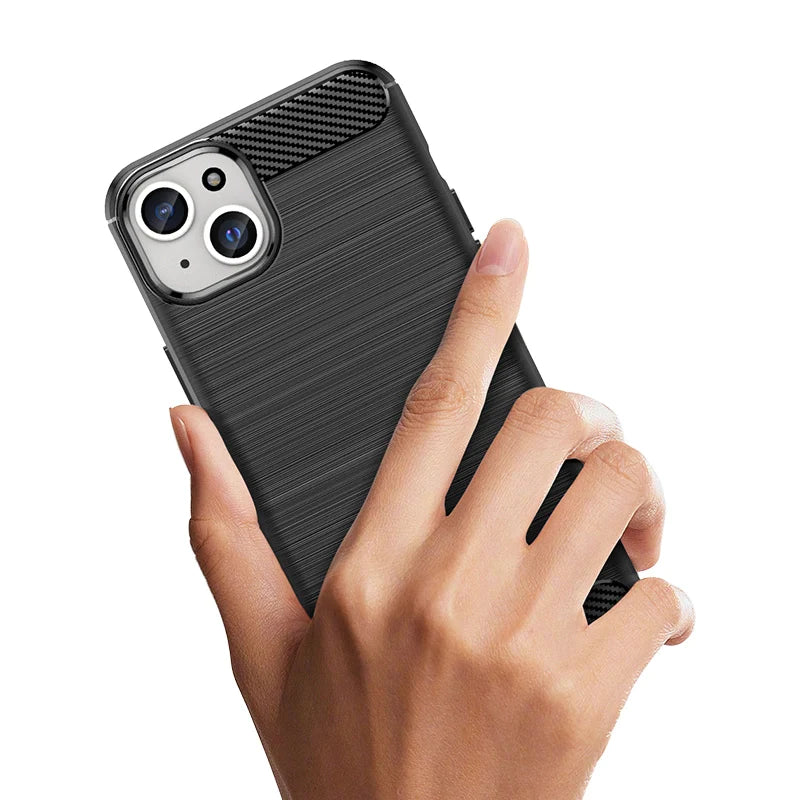 iPhone 15 Carbon Case - (Black) - MIZO.at