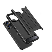 iPhone 15 Pro - Hybrid Armor Series (Black) - MIZO.at