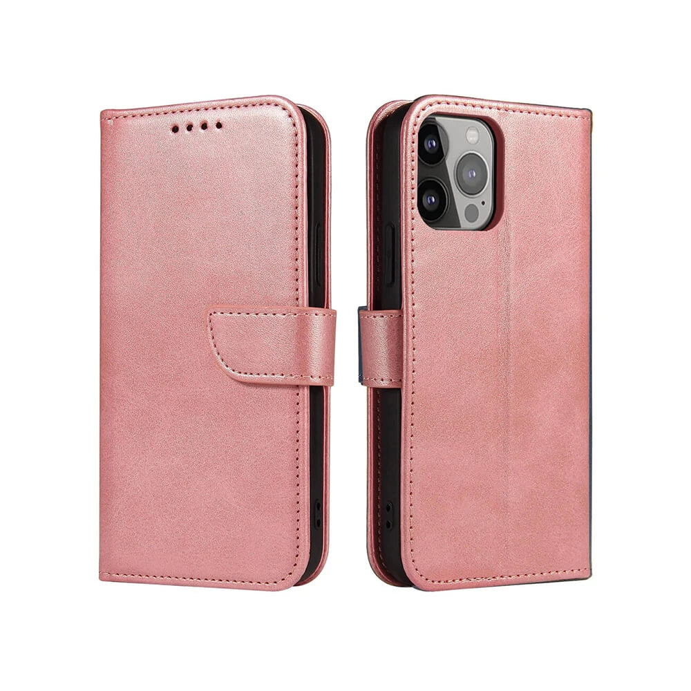 iPhone 15 Pro Max - Magnet Flip Case (Pink) - MIZO.at