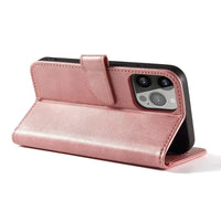 iPhone 15 Pro Max Magnet Flip Case | Pink, Magnetic Protection - MIZO.at