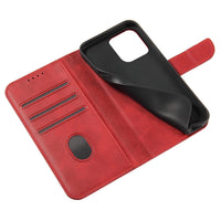 iPhone 15 Pro Max Magnet Flip Case | Red, Magnetic Protection - MIZO.at